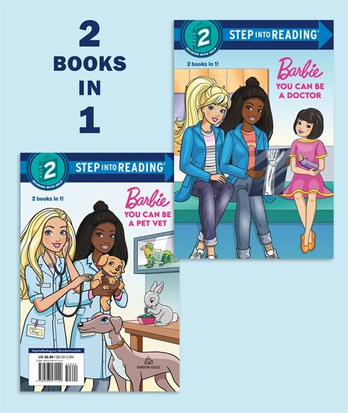 You Can Be a Doctor/You Can Be a Pet Vet (Barbie) (Library Binding)