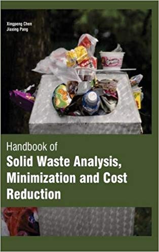 Handbook Solid Waste Analysis, Minimization And Cost Reduction 2 Vols