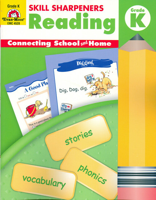 [Evan-Moor] Skill Sharpeners Reading K (Student Book + MP3 CD)